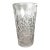 Vintage Cut Crystal Flower Vase Hollywood Regency Glam Traditional Victorian For Sale