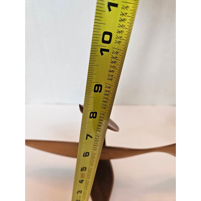 Chocolate Late 20th Century Emil Milan Wood Sculpture of Fish With Sea Grass For Sale - Image 8 of 8