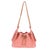 Pink Pink Quilted Suede Mini Chanel 25 Hobo For Sale - Image 8 of 9