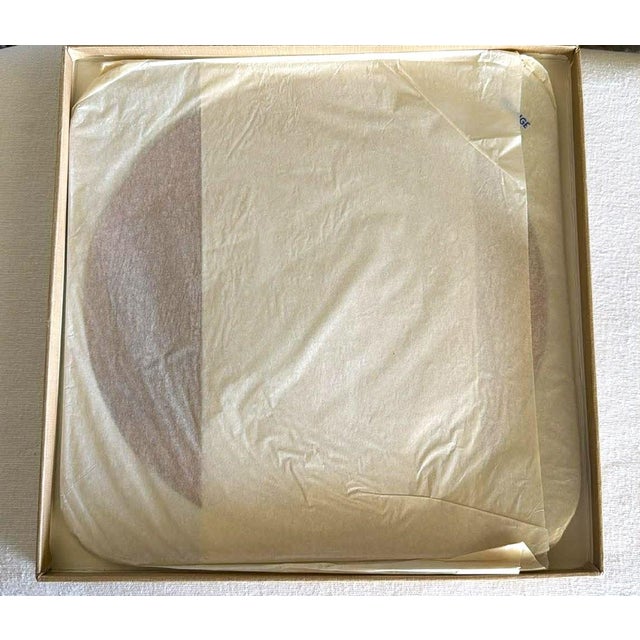 1960s Mid Century Modern Bouilett Bourdelle Serving Tray Elegant Entertaining Minimalist Luxury (#2pr) - Set of 2 For Sale - Image 13 of 17