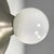 Silver Mid-Century Modern Italian Matte Metal Wall Lamp Light Ball attributed to Achille and Pier Giacomo Castiglioni for Flos, 1960s For Sale - Image 8 of 16