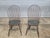 American Pair of Late 20th Century David T Smith Bow Back Windsor Chairs Dark Green Finish Ohio Bench Made For Sale - Image 3 of 11