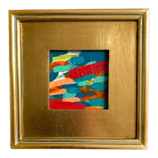 "Little Fishes" 2025 Framed Mini Painting by Jessalin Beutler For Sale