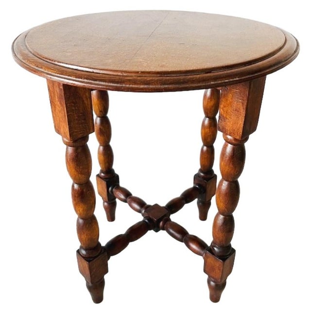 Mid-Century Modern Mid-Century Modern Bobbin Legs Side Table, 1960s For Sale - Image 3 of 7