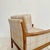 1960s Mid-Century Scandinavian Armchair in Cherry Wood and Checked Fabric, 1960s For Sale - Image 5 of 14