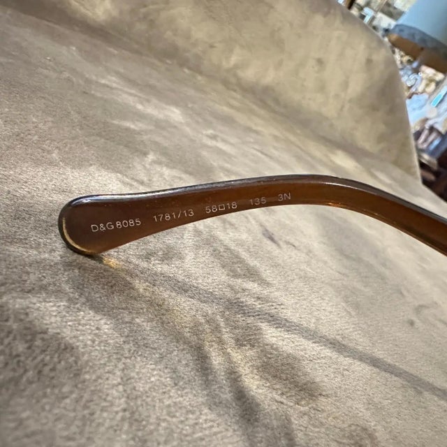 1990s 1990s Vintage Oversized Sunglasses by Dolce & Gabbana For Sale - Image 5 of 12