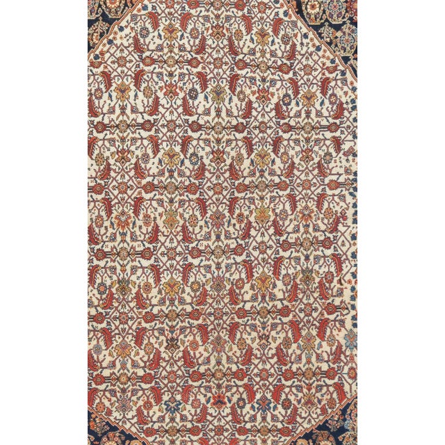 Antique Persian Qashqai Rug 4'3'' x 7'2'' For Sale In New York - Image 6 of 12