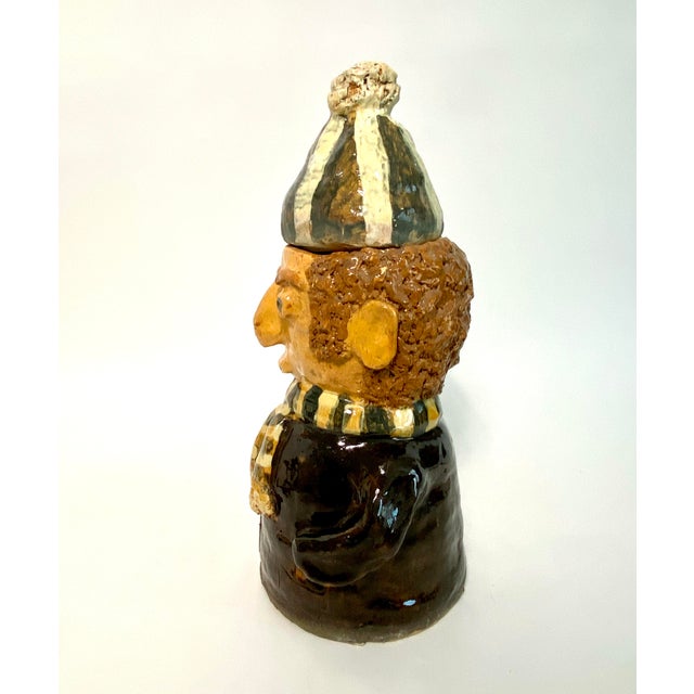 Prague Art Pottery Sculpture Figure - 2 Piece For Sale - Image 4 of 9