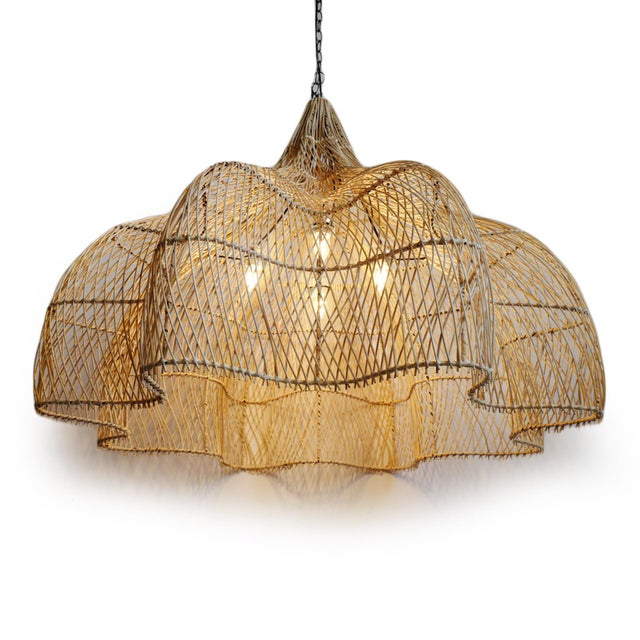 Matador Wicker Chandelier Chairish