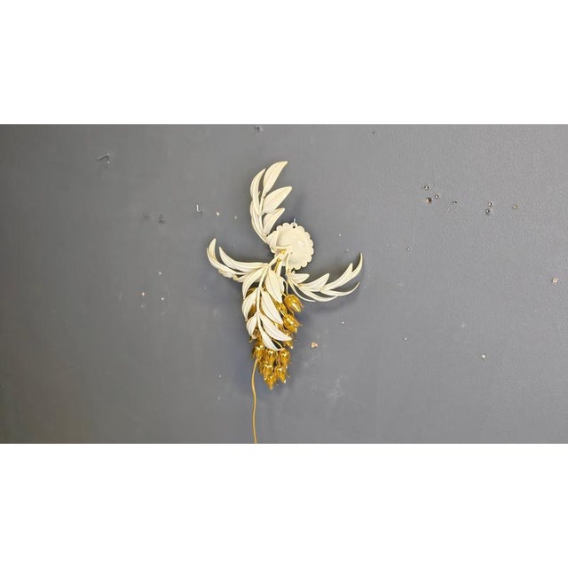 Vintage Floral Wall Lamp from Hans Kögl, 1970s For Sale - Image 16 of 18