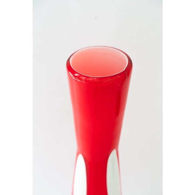 Mid-Century Modern Murano Glass Vase, Italy, 1970s For Sale - Image 3 of 7