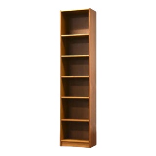 Danish Modern Teak Bookcase For Sale