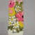 Vera Wang Vintage Vera Pink, Green and Yellow Floral Linen Tea Towel For Sale - Image 4 of 4