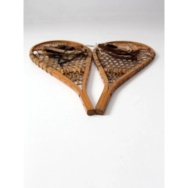 Vintage Snowshoes For Sale - Image 9 of 11