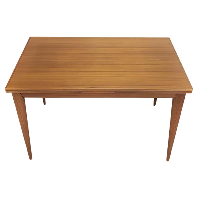 Danish Extendable Teak No. 254 Dining Table by Niels Otto Møller for J.L. Møllers, 1960s For Sale