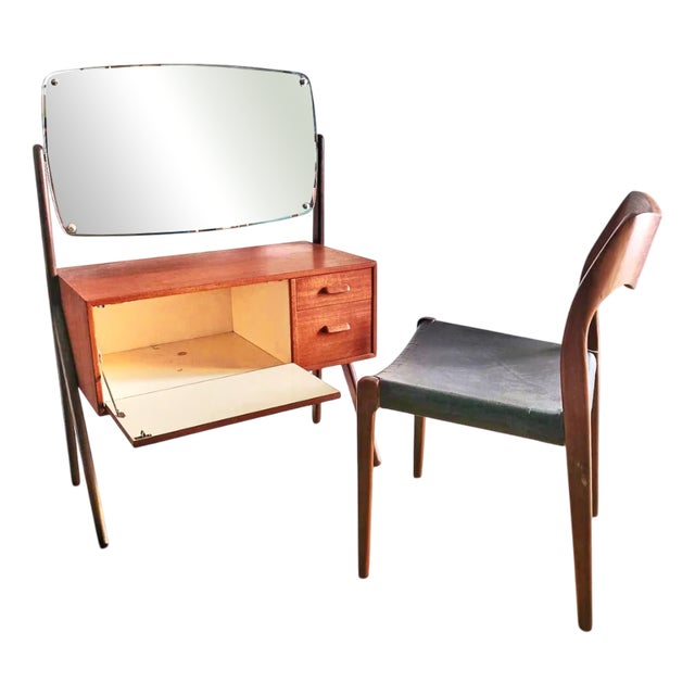 Vintage Danish Design Dressing Table, 1950s For Sale