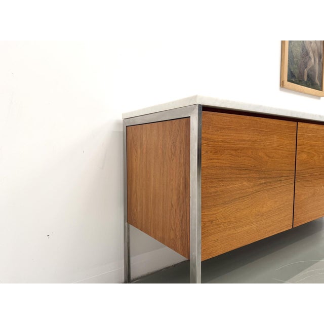 Modernist Sideboard in Rosewood and Marble from Arno, 1970s For Sale - Image 15 of 18