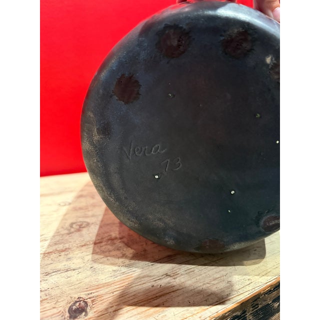 Mid-Century Modern West Germany Ceramic Stamped Mid 20th Century Vase For Sale - Image 3 of 3