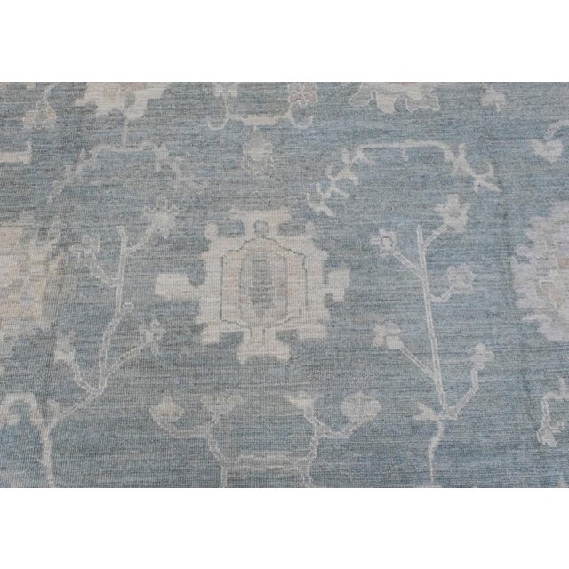Turkish Oushak Rug 12' x 15'4" For Sale In Houston - Image 6 of 8