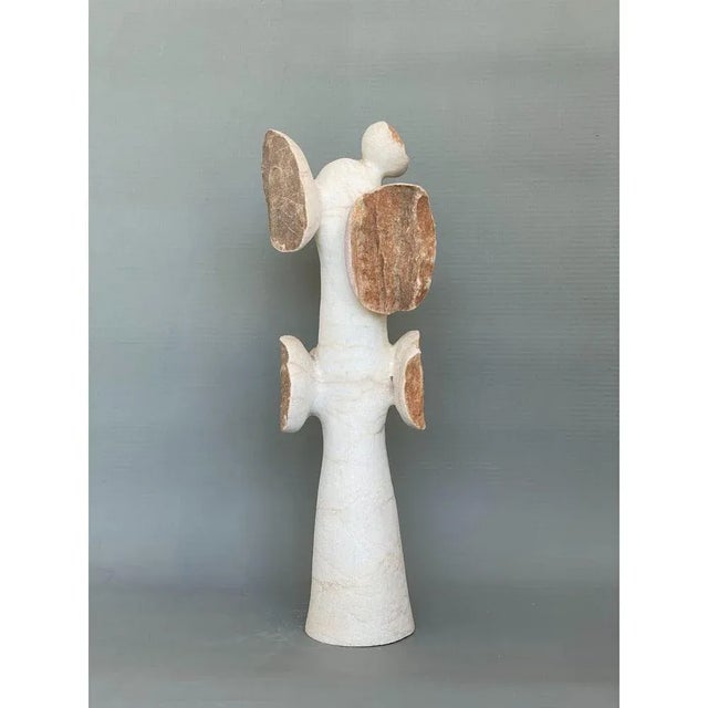 After Nature Hand Carved Marble Sculpture by Tom Von Kaenel For Sale - Image 4 of 8