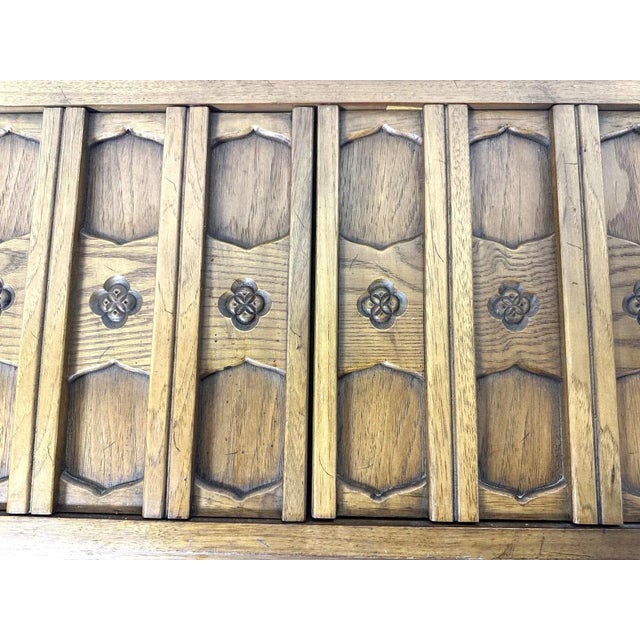 1960s Jim Peed Drexel Esperanto Square Side Table With Slate Top - Made in 1966 For Sale - Image 5 of 7