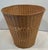 Nice vintage wicker waste basket