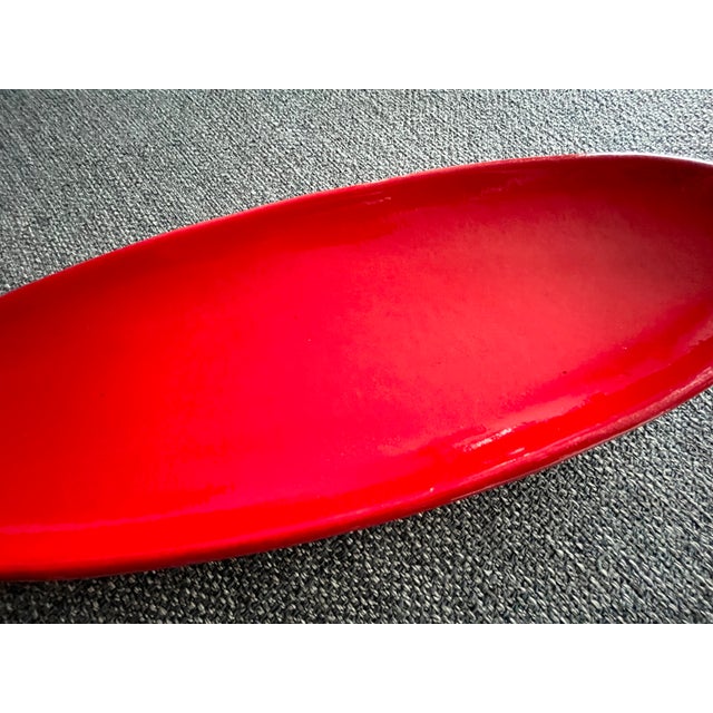 Pol Chambost Large Shuttle Bowl by Pol Chambost, 1950 For Sale - Image 4 of 8