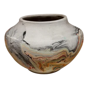 Nemadji Ceramic Indian Red Art Pottery Native Vase Moose Lake