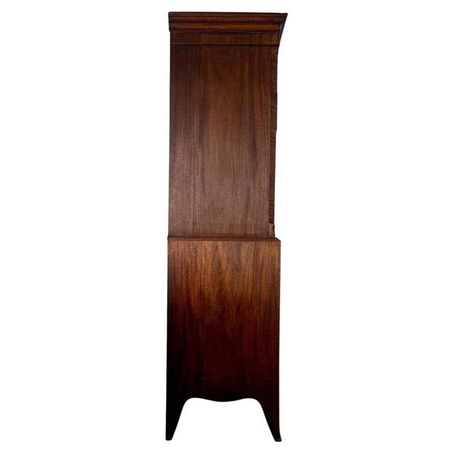 Wood 18th Century Georgian Mahogany Chest on Chest For Sale - Image 7 of 12