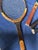 American Collection of Vintage Wilson Tennis Rackets With Blue Accents For Sale - Image 3 of 6