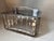Art Deco French Glass Lidded Box with Chrome Lid, 1920 For Sale - Image 11 of 12
