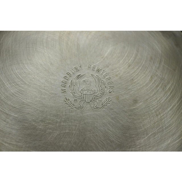 Vintage Woodbury Pewter Henry Ford Museum Pewter Coffee Serving Set- 4 Piece Set For Sale - Image 10 of 12