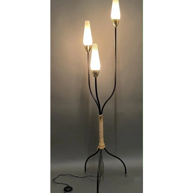 Floor Lamp from Maison Lunel, France, 1950s For Sale - Image 6 of 12