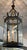 1990s Large 6 Light Regency Style Wrought Iron Black & Gold Chandelier Lantern For Sale In New York - Image 6 of 10