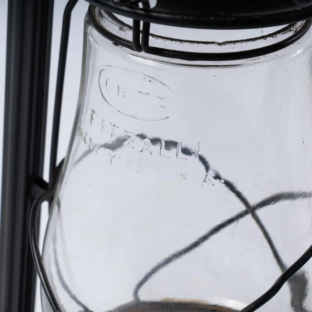 Black Early 20th Century Dietz Victor Lantern For Sale - Image 8 of 9