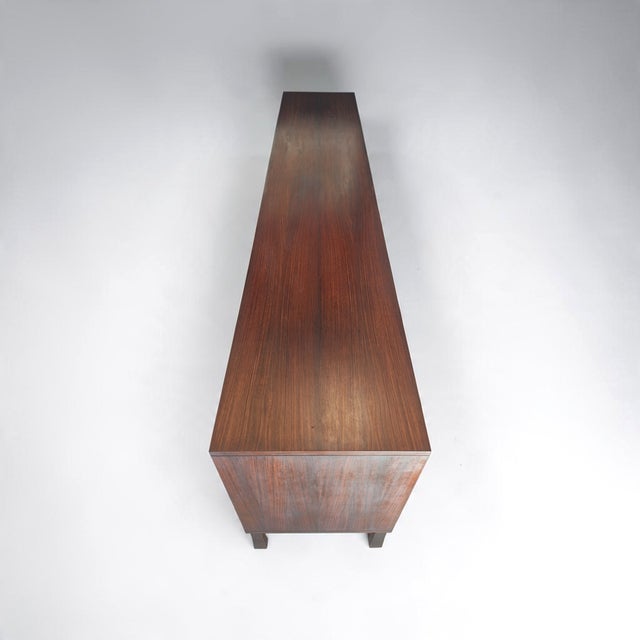 Brown Itaca Series Teak Sideboard from Saima, Italy, 1960s For Sale - Image 8 of 14