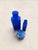 Antique Set of Three English Cobalt Blue Glass Apothecary Bottles A charming set of three antique English cobalt blue...
