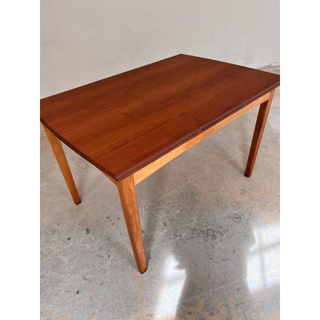 Vintage Teak Dining Table, Denmark For Sale - Image 4 of 11