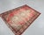 1920s Vintage Distressed Geometric Rug Three Medallion Design – 49″ × 74″ For Sale - Image 5 of 15