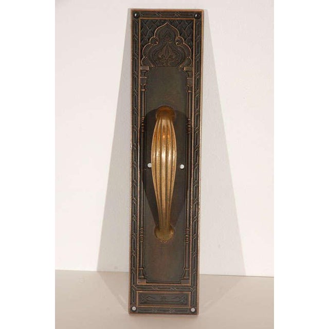 Brass Early 20th Century Cast Brass Moorish Door Handle For Sale - Image 8 of 8