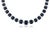 Not Yet Made - Made To Order VRJewels 47.64Ct Blue Sapphire & 6.19Ct Diamond Tennis Necklace in 18k White Gold For Sale - Image 5 of 14