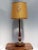 Wood Art Nouveau Lacquered Wood Table Lamp, 1930s For Sale - Image 7 of 10