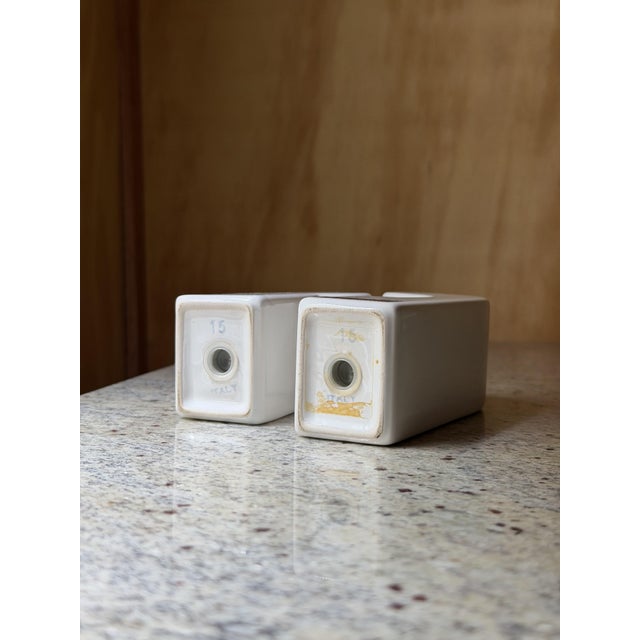 Vintage Salt & Pepper Shakers by Pino Spagnolo for Sicart, 1970s, Set of 2 For Sale - Image 12 of 18