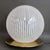 Vintage Italian Murano Glass Globe Table Lamp by Itre, 1970s For Sale - Image 3 of 12