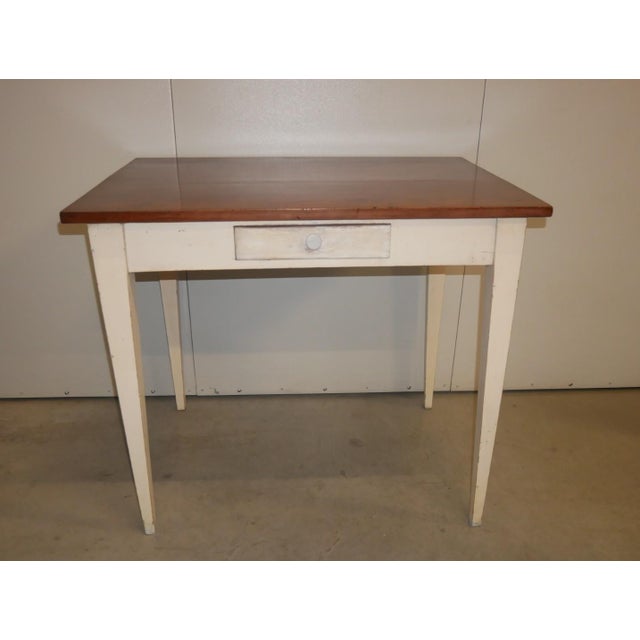 Antique Fixed Rectangular Table, 1920s For Sale - Image 17 of 17
