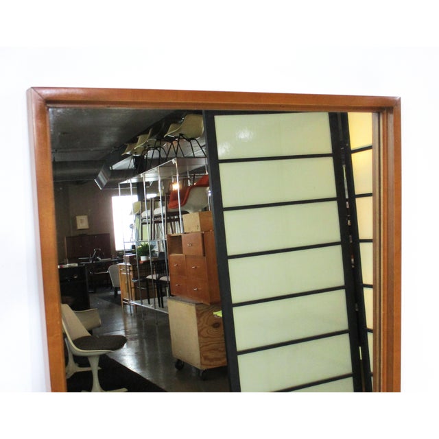 Winchendon Furniture “Planner Group” Paul McCobb Planner Group Wall Mirror For Sale - Image 4 of 10