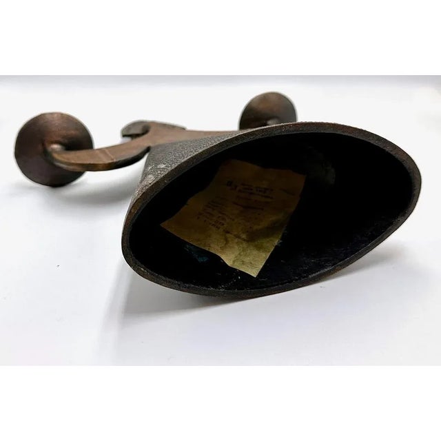 1970s Vintage Figure Lady Dress Copper Candle Holder in the style of Bjorn Wiinblad, 1970s For Sale - Image 5 of 10