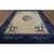 Chinese 1900s Traditional Beige Field Imperial Dragon Antique Chinese Peking Knotted Rug For Sale - Image 3 of 8