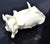 Ceramic Mid-20th Century Lenox Rose Shaped Ceramic Fine Bone China Candle Holders, Pair For Sale - Image 7 of 13