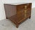 This listing is for a Vintage John Widdicomb Campaign Walnut Chest. Featuring a straight line cube design, three drawers...